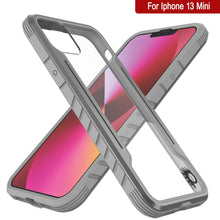 Charger l&#39;image dans la galerie, Coque de protection Punkcase iPhone 15 Plus Armor Stealth MAG avec grade militaire, couverture multicouche [Gris]
