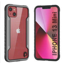 Charger l&#39;image dans la galerie, Coque de défense Punkcase iPhone 15 Plus Armor Stealth MAG, étui protecteur militaire de catégorie supérieure à couches multiples [gris-noir]
