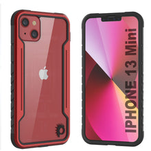 Charger l&#39;image dans la galerie, Coque de défense militaire Punkcase Armor Stealth MAG pour iPhone 15 Plus, protection multicoque de qualité supérieure [rouge]
