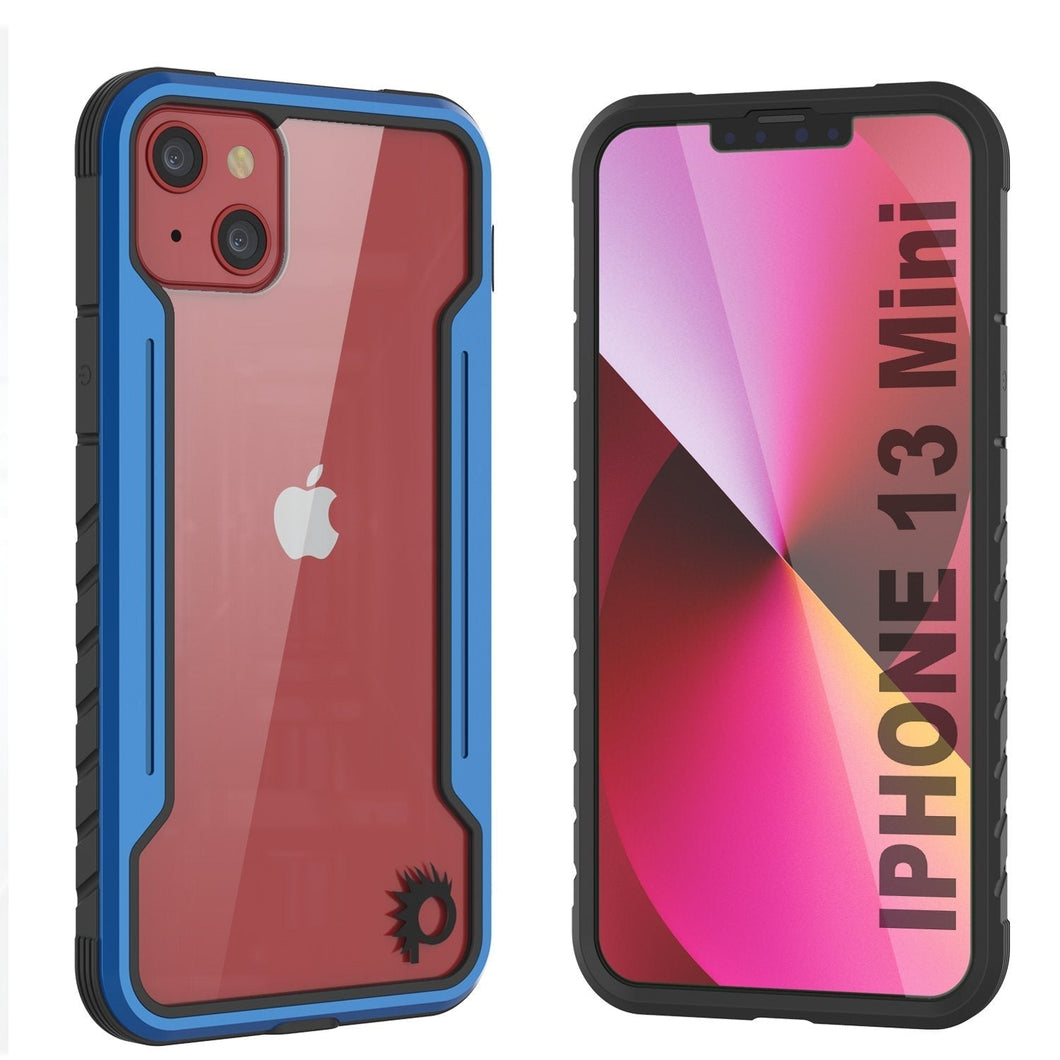 Coque de protection Punkcase Ravenger MAG Defense pour iPhone 14 Plus, de qualité militaire, avec couverture multicouche [bleu marine].