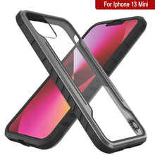 Charger l&#39;image dans la galerie, Coque de défense Punkcase iPhone 15 Plus Armor Stealth MAG, étui protecteur militaire de catégorie supérieure à couches multiples [gris-noir]
