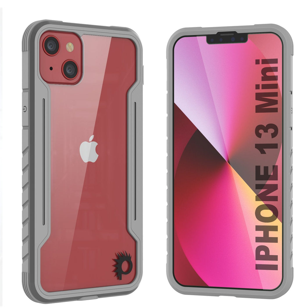 Coque de protection Punkcase Ravenger MAG Defense pour iPhone 14 Plus, de qualité militaire, à plusieurs couches [Gris]