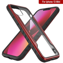 Charger l&#39;image dans la galerie, Coque de défense militaire Punkcase Armor Stealth MAG pour iPhone 15 Plus, protection multicoque de qualité supérieure [rouge]
