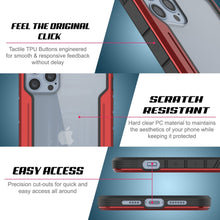 Load image into Gallery viewer, Pochette de protection Punkcase iPhone 15 Pro Armor Stealth MAG Defense - Coque militaire de qualité supérieure à plusieurs couches [or rose]
