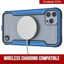Load image into Gallery viewer, Coque de protection Punkcase iPhone 14 Pro Ravenger MAG Defense, de qualité militaire, à plusieurs couches [Bleu marine]
