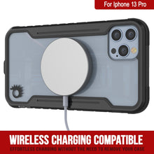Load image into Gallery viewer, Étui de défense Punkcase Ravenger MAG pour iPhone 14 Pro, coque de protection militaire de qualité supérieure à plusieurs couches [noir].
