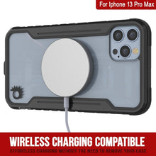 Load image into Gallery viewer, Coque de défense MAG Ravenger Punkcase pour iPhone 14 Pro Max - Protection militaire de qualité supérieure à plusieurs couches [Noir]
