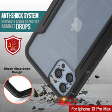 Load image into Gallery viewer, Coque de défense MAG Ravenger Punkcase pour iPhone 14 Pro Max - Protection militaire de qualité supérieure à plusieurs couches [Noir]
