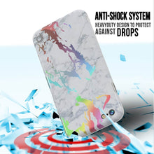 Charger l&#39;image dans la galerie, Punkcase iPhone 8 / 7 Marble Case, Protective Full Body Cover W/9H Tempered Glass Screen Protector (Blanco Marmo) (Color in image: Rose Mirage)
