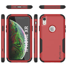 Load image into Gallery viewer, Punkcase for iPhone XR Belt Clip Multilayer Holster Case [Patron Series] [Red-Black] (Color in image: Mint)
