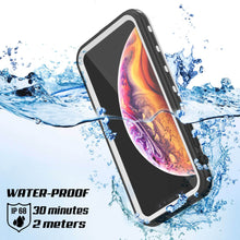 Charger l&#39;image dans la galerie, iPhone XR Waterproof Case, Punkcase [KickStud Series] Armor Cover [White] (Color in image: Teal)
