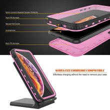 Charger l&#39;image dans la galerie, iPhone XR Waterproof Case, Punkcase [KickStud Series] Armor Cover [Pink] (Color in image: Teal)
