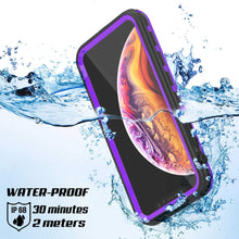 Charger l&#39;image dans la galerie, iPhone XR Waterproof Case, Punkcase [KickStud Series] Armor Cover [Purple] (Color in image: White)
