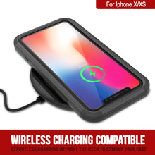 Load image into Gallery viewer, Punkcase for iPhone X Belt Clip Multilayer Holster Case [Patron Series] [Black] 

