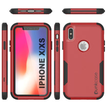 Load image into Gallery viewer, Punkcase for iPhone XS Belt Clip Multilayer Holster Case [Patron Series] [Red-Black] (Color in image: Mint)
