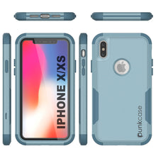Load image into Gallery viewer, Punkcase for iPhone XS Belt Clip Multilayer Holster Case [Patron Series] [Mint] (Color in image: Pink)

