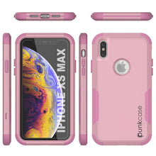 Charger l&#39;image dans la galerie, Punkcase for iPhone XS Max Belt Clip Multilayer Holster Case [Patron Series] [Pink] (Color in image: Black)
