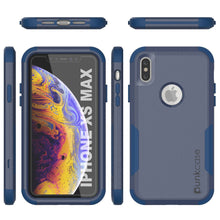 Charger l&#39;image dans la galerie, Punkcase for iPhone XS Max Belt Clip Multilayer Holster Case [Patron Series] [Navy] (Color in image: Mint-Pink)
