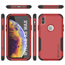 Load image into Gallery viewer, Punkcase for iPhone XS Max Belt Clip Multilayer Holster Case [Patron Series] [Red-Black] (Color in image: Mint)
