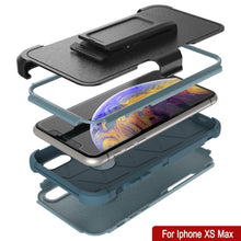 Load image into Gallery viewer, Punkcase for iPhone XS Max Belt Clip Multilayer Holster Case [Patron Series] [Mint] 

