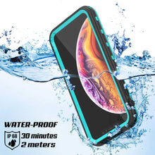 Charger l&#39;image dans la galerie, iPhone XS Max Waterproof Case, Punkcase [KickStud Series] Armor Cover [Teal] (Color in image: Red)
