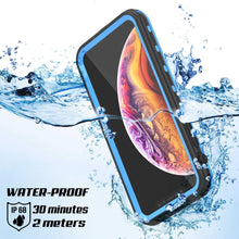 Charger l&#39;image dans la galerie, iPhone XS Max Waterproof Case, Punkcase [KickStud Series] Armor Cover [Light-Blue] (Color in image: Green)
