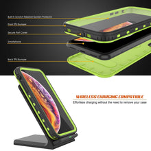 Charger l&#39;image dans la galerie, iPhone XS Waterproof Case, Punkcase [KickStud Series] Armor Cover [Green] (Color in image: Light Blue)
