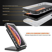 Charger l&#39;image dans la galerie, iPhone XS Waterproof Case, Punkcase [KickStud Series] Armor Cover [White] (Color in image: Light Blue)
