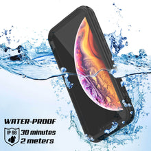 Charger l&#39;image dans la galerie, iPhone XS Waterproof Case, Punkcase [KickStud Series] Armor Cover [Black] (Color in image: White)
