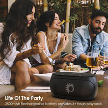 Load image into Gallery viewer, Punkcase SILENCER Powerful and Portable Bluetooth Speaker W/Enhanced Bass TF/SD Card Slot/AUX Input, Hands Free Speakerphone W/Mic 
