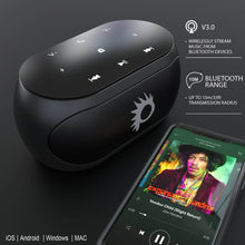 Load image into Gallery viewer, Punkcase SILENCER Powerful and Portable Bluetooth Speaker W/Enhanced Bass TF/SD Card Slot/AUX Input, Hands Free Speakerphone W/Mic 
