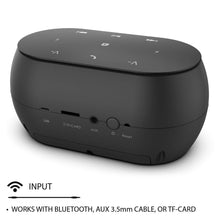 Load image into Gallery viewer, Punkcase SILENCER Powerful and Portable Bluetooth Speaker W/Enhanced Bass TF/SD Card Slot/AUX Input, Hands Free Speakerphone W/Mic 
