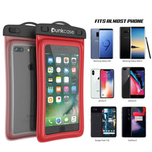 Charger l'image dans la galerie, Waterproof Phone Pouch, PunkBag Universal Floating Dry Case Bag for most Cell Phones [Red] (Color in image: White)
