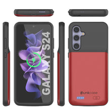 Load image into Gallery viewer, Étui de batterie PunkJuice S24 Rouge - Banque de jus de charge portable avec 4500 mAh
