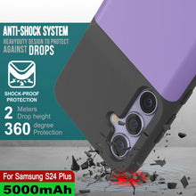 Load image into Gallery viewer, Étui de batterie PunkJuice S24+ Plus violet – Banque de jus de charge portable avec 5000 mAh
