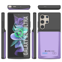 Load image into Gallery viewer, Étui de batterie PunkJuice S24 Ultra violet - Banque de jus de charge portable avec 4500 mAh
