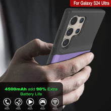 Load image into Gallery viewer, Étui de batterie PunkJuice S24 Ultra violet - Banque de jus de charge portable avec 4500 mAh
