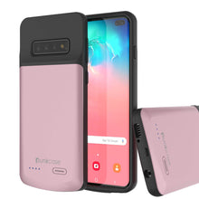 Load image into Gallery viewer, PunkJuice S10+ Plus Battery Case Rose - Fast Charging Power Juice Bank with 5000mAh (Color in image: Rose-Gold)
