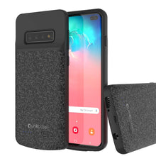 Load image into Gallery viewer, PunkJuice S10+ Plus Battery Case Black - Fast Charging Power Juice Bank with 5000mAh (Color in image: Black)
