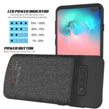 Load image into Gallery viewer, PunkJuice S10+ Plus Battery Case Black - Fast Charging Power Juice Bank with 5000mAh 
