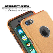 Charger l&#39;image dans la galerie, iPhone 8 Case, Punkcase Galactic 2.0 Series Ultra Slim Protective Armor TPU Cover [Gold] 
