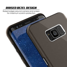 Load image into Gallery viewer, Galaxy S8 Plus Case, Punkcase Galactic 2.0 Series Ultra Slim Protective Armor TPU Cover [Black] 
