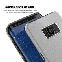 Load image into Gallery viewer, Galaxy S8 Case, Punkcase Galactic 2.0 Series Ultra Slim Protective Armor TPU Cover w/ PunkShield Screen Protector | Lifetime Exchange Warranty | Designed for Samsung Galaxy S8 [Silver] 
