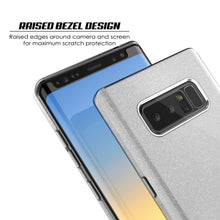Load image into Gallery viewer, Galaxy Note 8 Case, Punkcase Galactic 2.0 Series Ultra Slim Protective Armor [Silver] 

