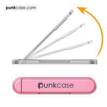 Load image into Gallery viewer, PUNKCASE FlickStick Universal Cell Phone Kickstand for all Mobile Phones &amp; Cases with Flat Backs, One Finger Operation (Pink) (Color in image: Rose Gold)
