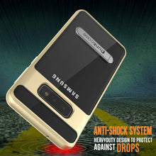 Charger l&#39;image dans la galerie, Galaxy S10e Case, PUNKcase [LUCID 3.0 Series] [Slim Fit] Armor Cover w/ Integrated Screen Protector [Gold] (Color in image: Rose Gold)
