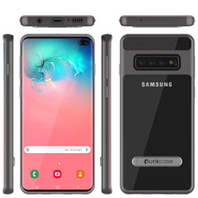 Charger l&#39;image dans la galerie, Galaxy S10+ Plus Case, PUNKcase [LUCID 3.0 Series] [Slim Fit] Armor Cover w/ Integrated Screen Protector [Grey] (Color in image: Silver)
