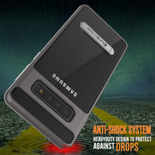 Charger l&#39;image dans la galerie, Galaxy S10+ Plus Case, PUNKcase [LUCID 3.0 Series] [Slim Fit] Armor Cover w/ Integrated Screen Protector [Grey] (Color in image: Rose Gold)
