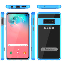 Charger l&#39;image dans la galerie, Galaxy S10e Case, PUNKcase [LUCID 3.0 Series] [Slim Fit] Armor Cover w/ Integrated Screen Protector [Blue] (Color in image: Silver)
