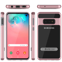 Charger l&#39;image dans la galerie, Galaxy S10e Case, PUNKcase [LUCID 3.0 Series] [Slim Fit] Armor Cover w/ Integrated Screen Protector [Rose Gold] (Color in image: Silver)
